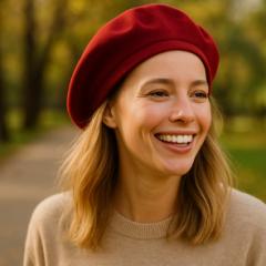 Photo de l'article Béret artisanal Cerise