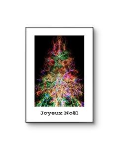Photo de l'article Affiche Sapin de Noël Multicolore – Joyeux Noël