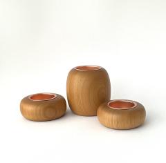 Photo de l'article Bougeoir en bois de cerisier - small