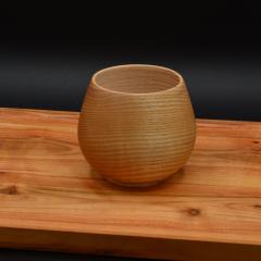 Photo de l'article Tasse 2 – tasse bois clair en frêne, forme douce et épurée