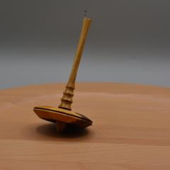 Picture of the product Collector’s spinning top #4 – handmade wooden toy, playful & unique gift or decor piece