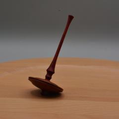 Photo de l'article Toupie de collection #3 – objet artisanal en bois, ludique & décoratif à offrir ou collectionner