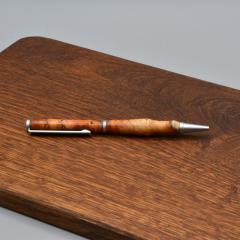 Stylo bille artisanal en bois noble – pièce unique tournée à la main, cadeau haut de gamme made in Belgium / Ambachtelijke balpen in edelhout – handgemaakt, luxe cadeau uit België / Artisan ballpoint pen in fine wood – handcrafted unique piece, premium Belgian-made gift