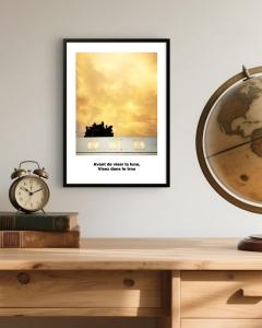 Picture of the product Poster viser la lune