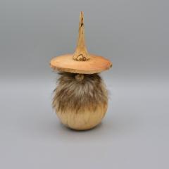 Picture of the product Bearded wooden gnomes – playful handmade autumn decor