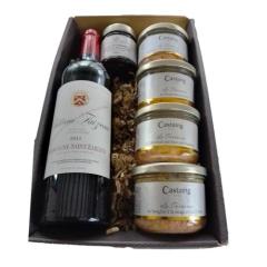Coffret gourmand artisanal Retour de chasse, sélection de produits locaux de caractère, idée cadeau épicurien et pépite gastronomique / Ambachtelijke delicatessenbox Retour de chasse, lokale producten, gastronomisch cadeau / Artisanal gourmet gift box “Retour de chasse”, selection of local delicacies, epicurean gift idea