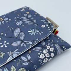 Photo de l'article Protège livre de poche - Blue & Flowers
