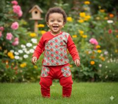 Ensemble bébé 12 mois porté, vêtements faits main en Belgique, pièce unique confortable et colorée, cadeau de naissance coup de cœur ou liste de naissance / Babyset 12 maanden gedragen, handgemaakt in België, uniek en comfortabel, kraamcadeau of geboortelijst / Baby outfit 12 months worn, handmade in Belgium, unique and comfortable, newborn gift or baby registry idea