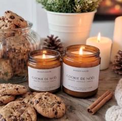Picture of the product PROMO! Christmas Cookie Candle – 120ml sweet vanilla, chocolate & hazelnut scent