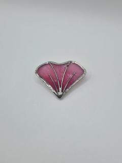 Photo de l'article Broche en vitrail