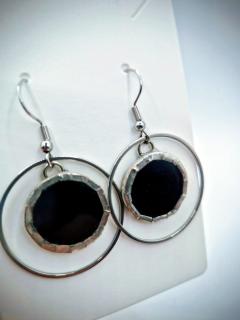 Photo de l'article Boucles d'oreilles en vitrail