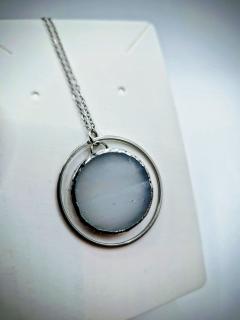 Photo de l'article Pendentif en vitrail