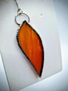 Photo de l'article Pendentif en vitrail