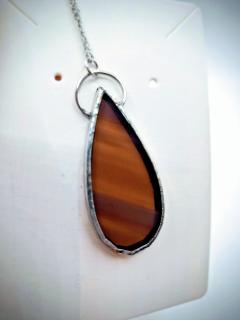 Photo de l'article Pendentif en vitrail