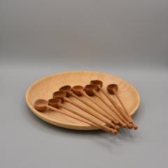 Cuillère doseuse 5ml manche très long tournée à la main en bois massif Gauthier Tournage sur Bois artisan belge ustensile durable cuisine Wimzzi / Doseerlepel 5ml lange steel handgedraaid massief hout Belgisch vakmanschap Gauthier Tournage sur Bois Wimzzi / 5ml long handle wooden measuring spoon hand turned solid wood by Gauthier Tournage sur Bois Belgian artisan Wimzzi