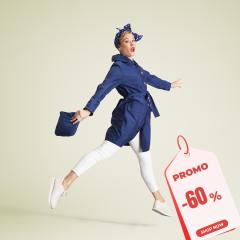 Photo de l'article Céleste -Bleu XL - Le Trench selon Cumulus - Fin de série