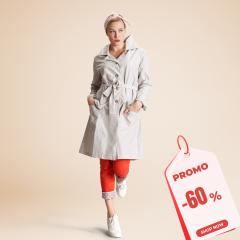 Photo de l'article Céleste -Ecru S - Le Trench selon Cumulus - Fin de série