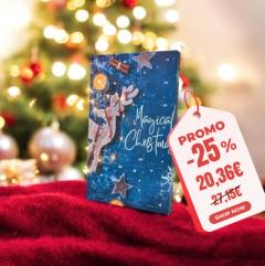 Photo de l'article PROMO -25% Calendrier de l’avent fondants parfumés - bleu