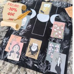 Picture of the product PROMO - 10% “Black Moon” divination mat