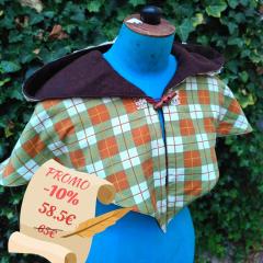 Photo de l'article PROMO -10% Capuche Cottage Vert-Moutarde