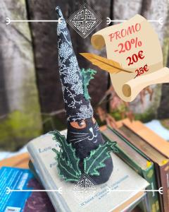 Photo de l'article PROMO -20% Gnominets Houx - Chat noir