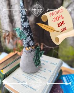 Picture of the product PROMO -20% Gnomi-cat holly - gray