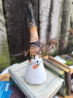 Photo de l'article Gnominet Halloween - Chat blanc