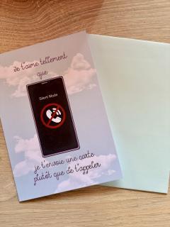 Photo de l'article Carte « Mode Silence »