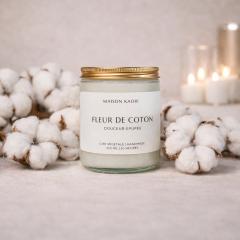 Picture of the product Scented Candle Cotton Flower – Fresh & cozy atmosphere – 250ml