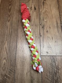 Grand jouet chien corde tressée vert rose solide pour chiwawa et chien actif alternative Tom&Co Belgique Wimzzi / Groot hondenspeelgoed gevlochten touw groen roze stevig voor chihuahua actief alternatief Tom&Co België Wimzzi / Large braided rope dog toy green pink durable for chihuahua active dogs Tom&Co alternative Belgium Wimzzi