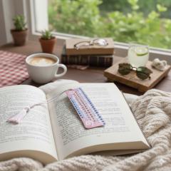 Photo de l'article Marque-page en bois S - Dot Art - Douce spirale