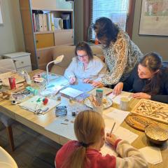 Picture of the product Atelier bijou en tissage de perles Miyuki