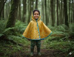 Photo de l'article 2 ans - cape de pluie softshell scooter