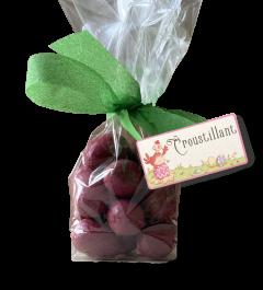 Sachet d’œufs de Pâques en chocolat croustillant Jean Galler chez Blanche, chocolats belges artisanaux premium, spécialité de Pâques / Zakje paaseitjes chocolade krokant Jean Galler bij Blanche, Belgische artisanale chocolade, paas specialiteit / Crunchy Easter chocolate eggs Jean Galler by Blanche, Belgian premium artisanal chocolates