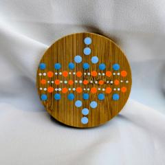 Photo de l'article Miroir de poche - Dot Art & Mandala - Reflet Bohème