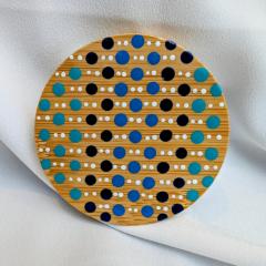 Photo de l'article Miroir de poche - Dot Art & Mandala - Pulsation Zen