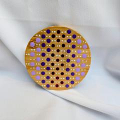 Photo de l'article Miroir de poche - Dot Art & Mandala - Lumière Douce