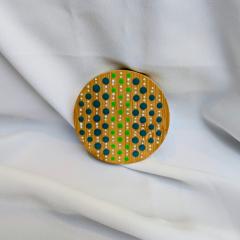 Photo de l'article Miroir de poche - Dot Art & Mandala - Éclat de Bois