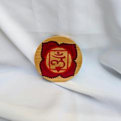 Photo de l'article Miroir de poche - Dot Art & Mandala - Chakra Racine