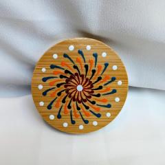 Photo de l'article Miroir de poche - Dot Art & Mandala - Constellation