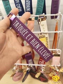 Photo de l'article Porte-clés lanière personnalisé