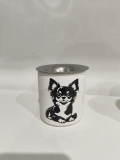 Foto van het artikel Chihuahua geurbrander voor wax melts – decoratiestuk