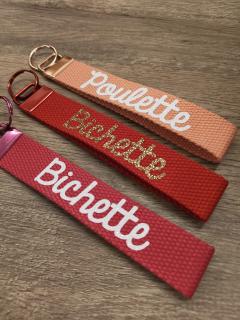 Photo de l'article Porte-clés lanière personnalisé