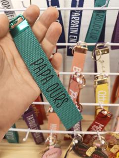 Photo de l'article Porte-clés lanière personnalisé