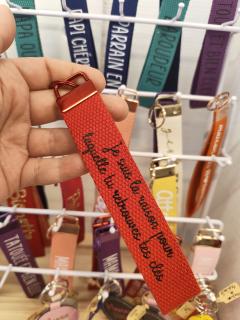 Photo de l'article Porte-clés lanière personnalisé