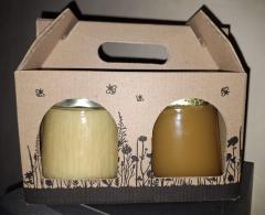 Photo de l'article Coffret dégustation de miel artisanal – Crémeux, local et 100 % naturel