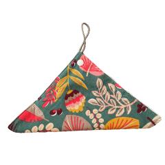 Pochette à savon imperméable à suspendre – motif jungle fun pour salle de bain / Ophangbaar zeepzakje – vrolijke jungleprint / Hanging waterproof soap bag – fun jungle print for bathroom