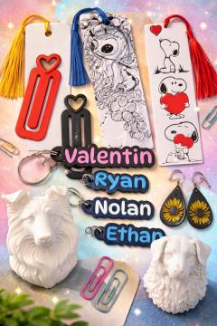 Porte-clés personnalisés avec prénom faits main en Belgique, petite idée cadeau originale et unique à offrir sur Wimzzi / Gepersonaliseerde sleutelhangers met naam, handgemaakt in België, origineel en uniek klein cadeau op Wimzzi / Personalized name keychains handmade in Belgium, original and unique small gift idea on Wimzzi