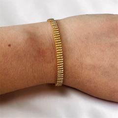 Picture of the product Yellow/Gold Miyuki Bracelet – Stainless Steel