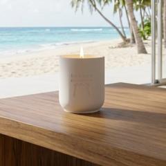 Photo de l'article Noix de coco – bougie parfumée 32 h